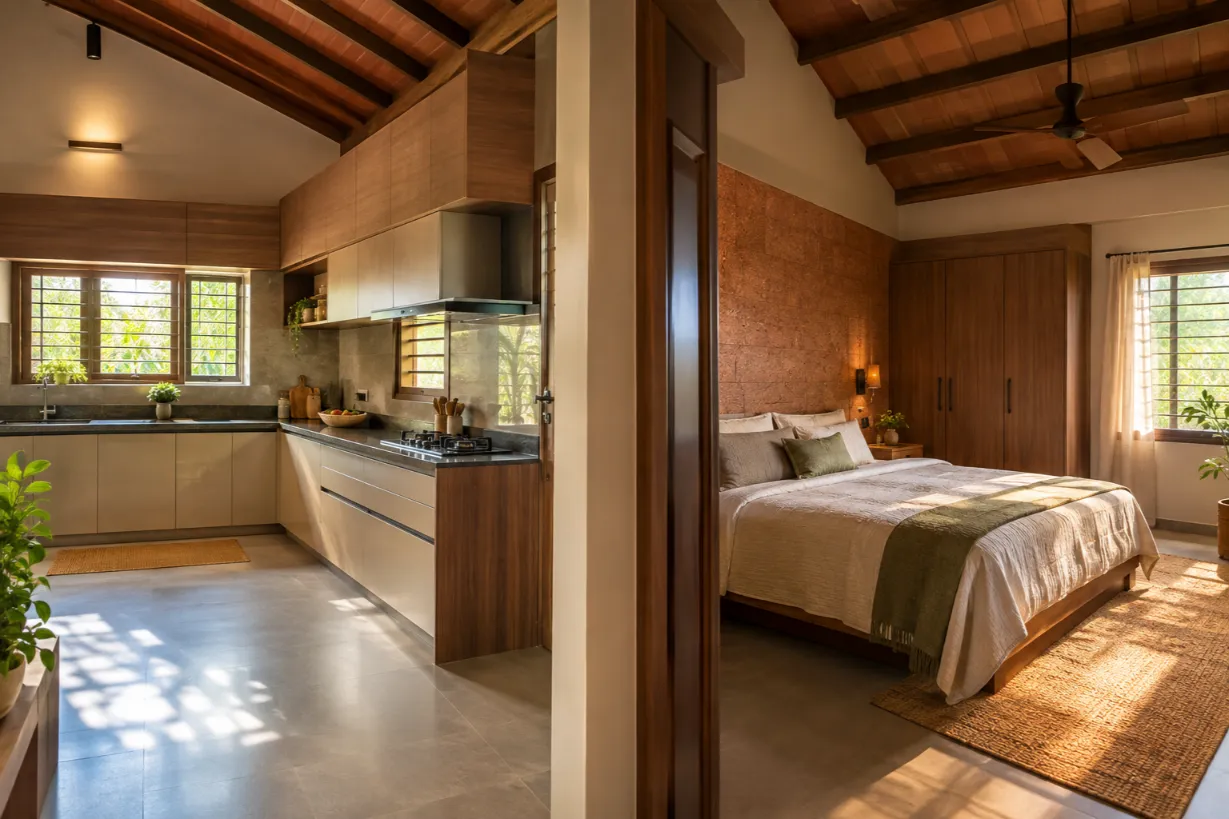Vastu-Compliant Kitchen and Bedroom Layouts for Kerala Homes